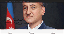 Desktop Screenshot of mammadaminrasulzade.com